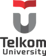 Telkom University logo