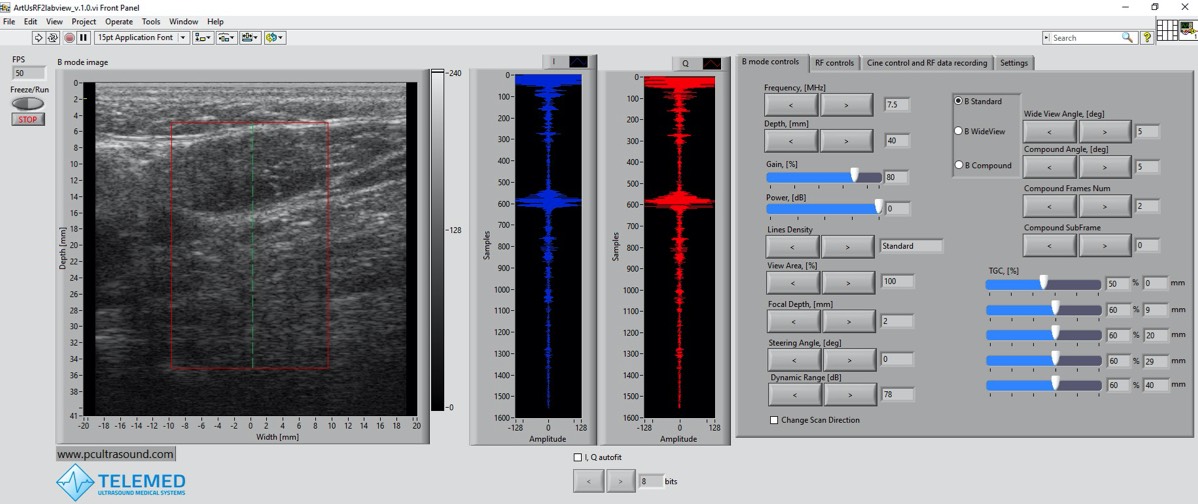 LabVIEW — RF data control